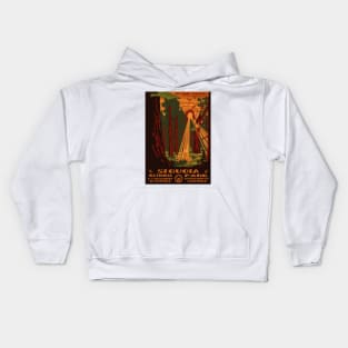 Sequoia alien invasion national park poster Kids Hoodie